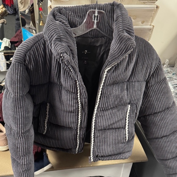 7 For All Mankind Jackets & Blazers - 7 for all mankind cropped puffer jacket XS // 121701
